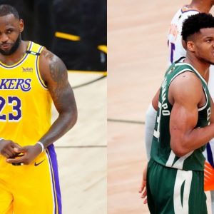 “LeBron James is the best player in the world, not me”: Giannis Antetokounmpo gives the Lakers superstar his flowers despite winning the Bucks a title