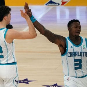 "LaMelo Ball yamming with ease now?!": NBA Twitter explodes as clips starring the Hornets' backcourt are revealed on social media