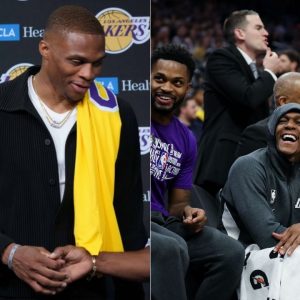 "Russell Westbrook will not sit still on the bench for Rondo to play 20 minutes a night": Skip Bayless believes Rondo's role would be nonexistent on the LA Lakers in the upcoming NBA season