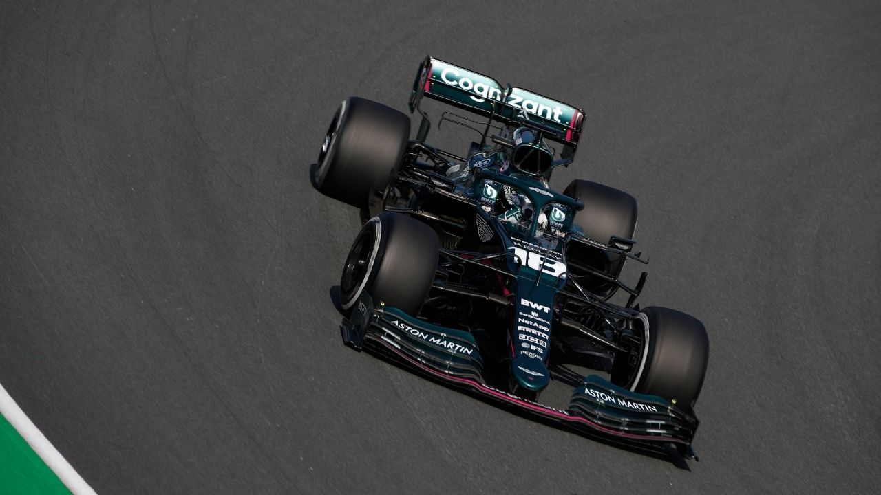 "It is very exciting with the banking" - Sebastian Vettel is a fan of the banked turns at Zandvoort