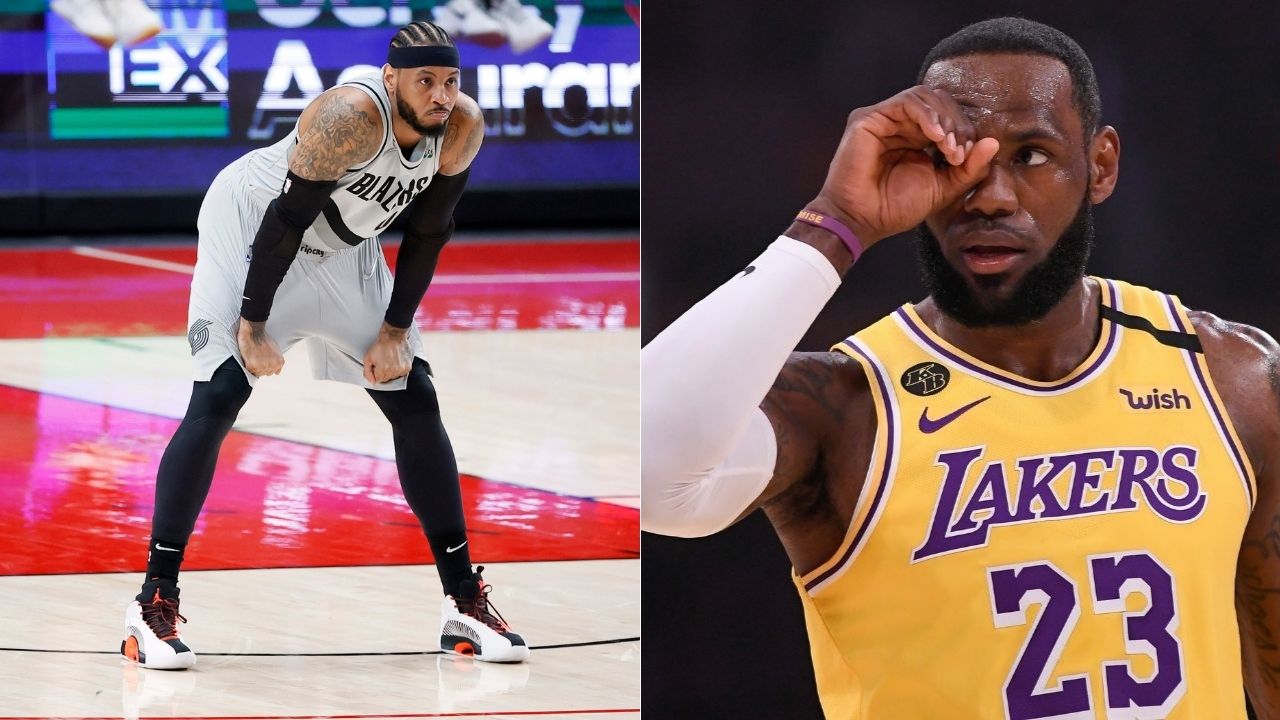 “Carmelo Anthony selects himself over LeBron James as his All-time team starter!”: Lakers star reveals his all-time team list, leaves out King James, Kevin Durant and Shaq as starters