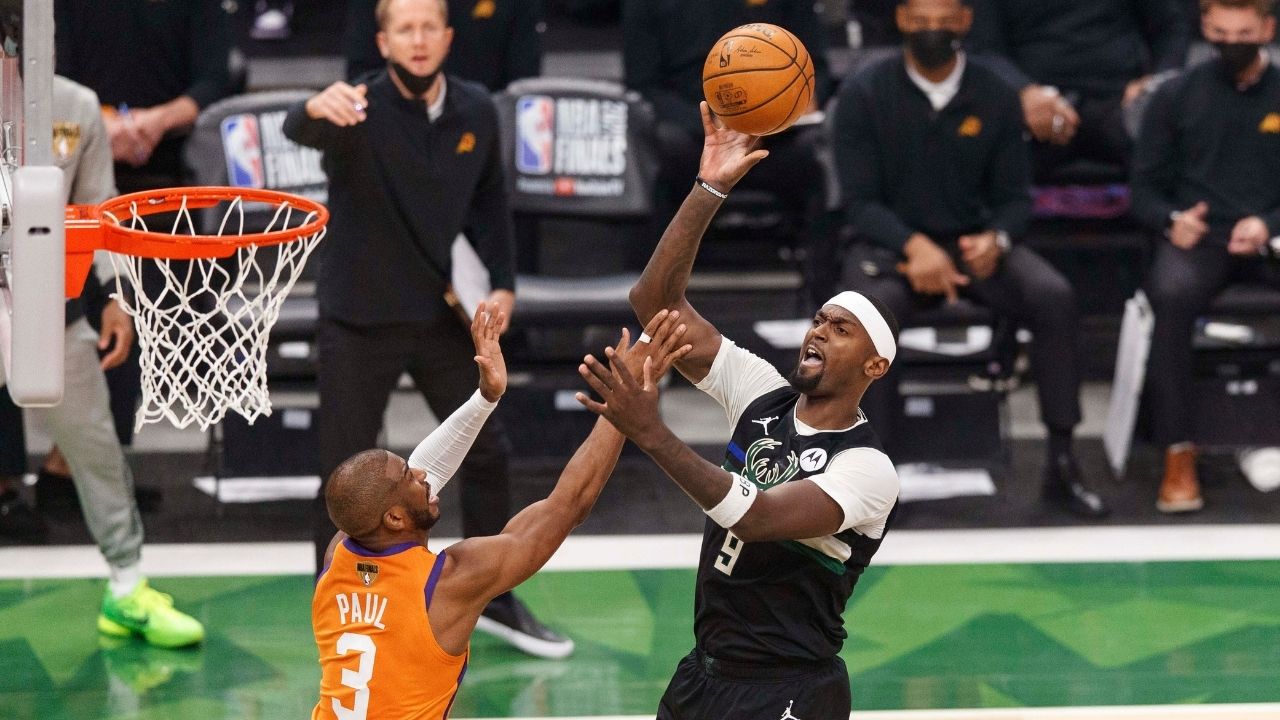 "Bobby Portis really did that to Chris Paul?!": When the Bucks forward chose to play a cheeky prank on the Suns star during game 6 of the NBA Finals