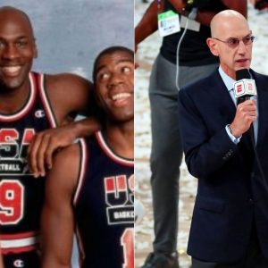 “Michael Jordan, Bill Russell, Magic Johnson and Larry Bird”: NBA Commissioner Adam Silver names the four former players on his Mt Rushmore