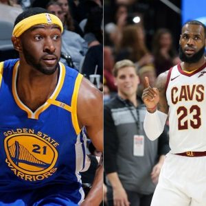 “LeBron James really did Ian Clark dirty with that block”: When the Cavaliers superstar allowed the Warriors guard to steal the ball and drive past him only to distrustfully swat away the attempt