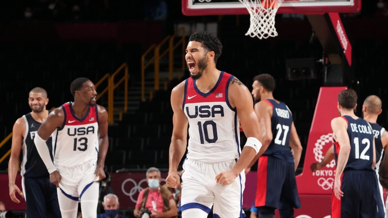 "Jayson Tatum really said 'f**k them kids'!": The Boston Celtics star hilariously humiliates a kid with a monster block on him during his basketball camp