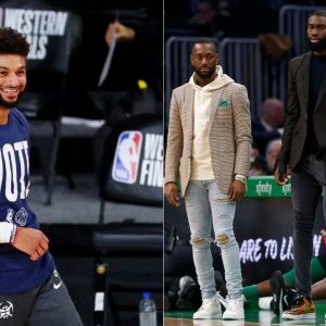 "Jaylen Brown, I'm too broke to gift you a car, fam!": Jamal Murray exchanges pleasantries with Celtics star ahead of 25th birthday