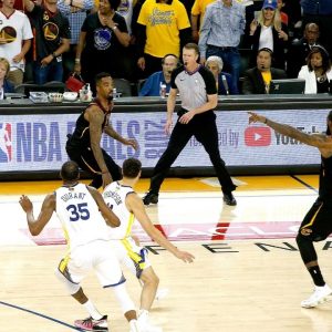 “I think that JR Smith fumble was a weed situation”: Erik Griffin discusses on Joe Rogan’s podcast how the then-Cavs guard might’ve been high on weed during the faux pass during Game 1 of the 2018 NBA Finals