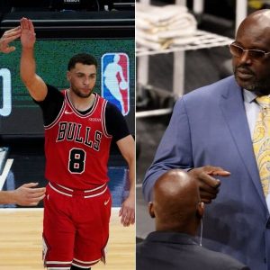 “Chicago Bulls will try playing that small-ball game like the Warriors”: Shaquille O’Neal explains why he believes that Zach LaVine and co won’t win a championship the coming season