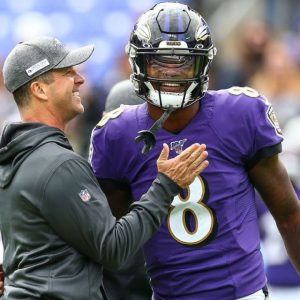“Lamar Jackson! Do you wanna go for it?” Watch Ravens HC John Harbaugh defer his 4th down decision to his QB during nail-biter against the Chiefs