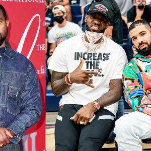"Drake is trying to re-ignite the beef between LeBron James and Kanye West": NBA Twitter reacts to the Lakers' superstar catching a stray diss from Ye
