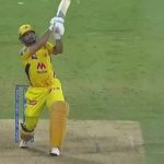 Dhoni last ball six today: MS Dhoni finishes off in style by hitting Siddarth Kaul for a six as CSK qualify for IPL 2021 playoffs