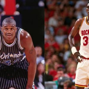 “I can do what Shaquille O’Neal can’t”: When Hakeem Olajuwon took the Lakers legend to school by knocking down a few 3s against him