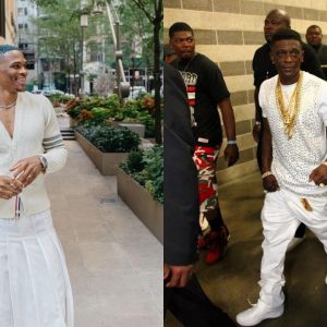 "You might like Russell Westbrook's game, but his dressing style ain't cool": Rapper Boosie Badazz cautions parents against the Lakers star's fashion influence