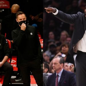 "Kevin Durant needs James Harden the most amid Kyrie Irving's absence": Kendrick Perkins addresses Harden's struggles with the new officiating and why the superstar needs to ease some pressure off KD 