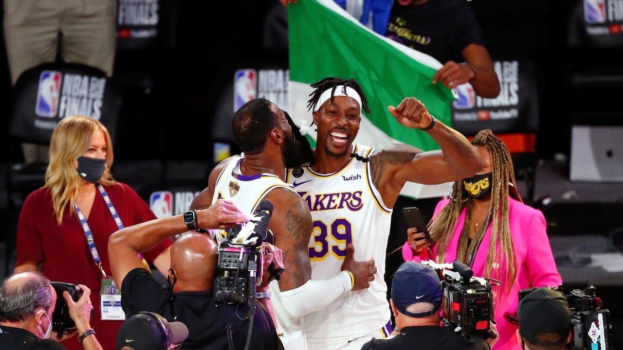 "I finna average 9 blocks a game because of LeBron James!": Dwight Howard hilariously explains what he has to do before he shoots a three-pointer every game