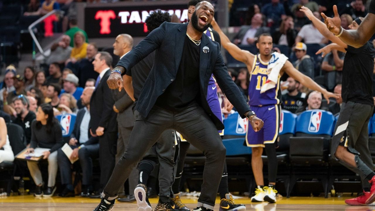 "No way anybody gone to be able to get out the bed tomorrow!": LeBron James was enthralled by Celtics-Knicks Madison Square Garden season opener that went to 2OT