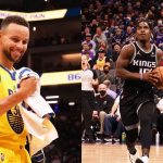 "You just hope that Stephen Curry misses, I mean, that's the game plan": Kings' rookie Davion Mitchell and the Warriors' superstar exchange praises for each-other after a well-fought game
