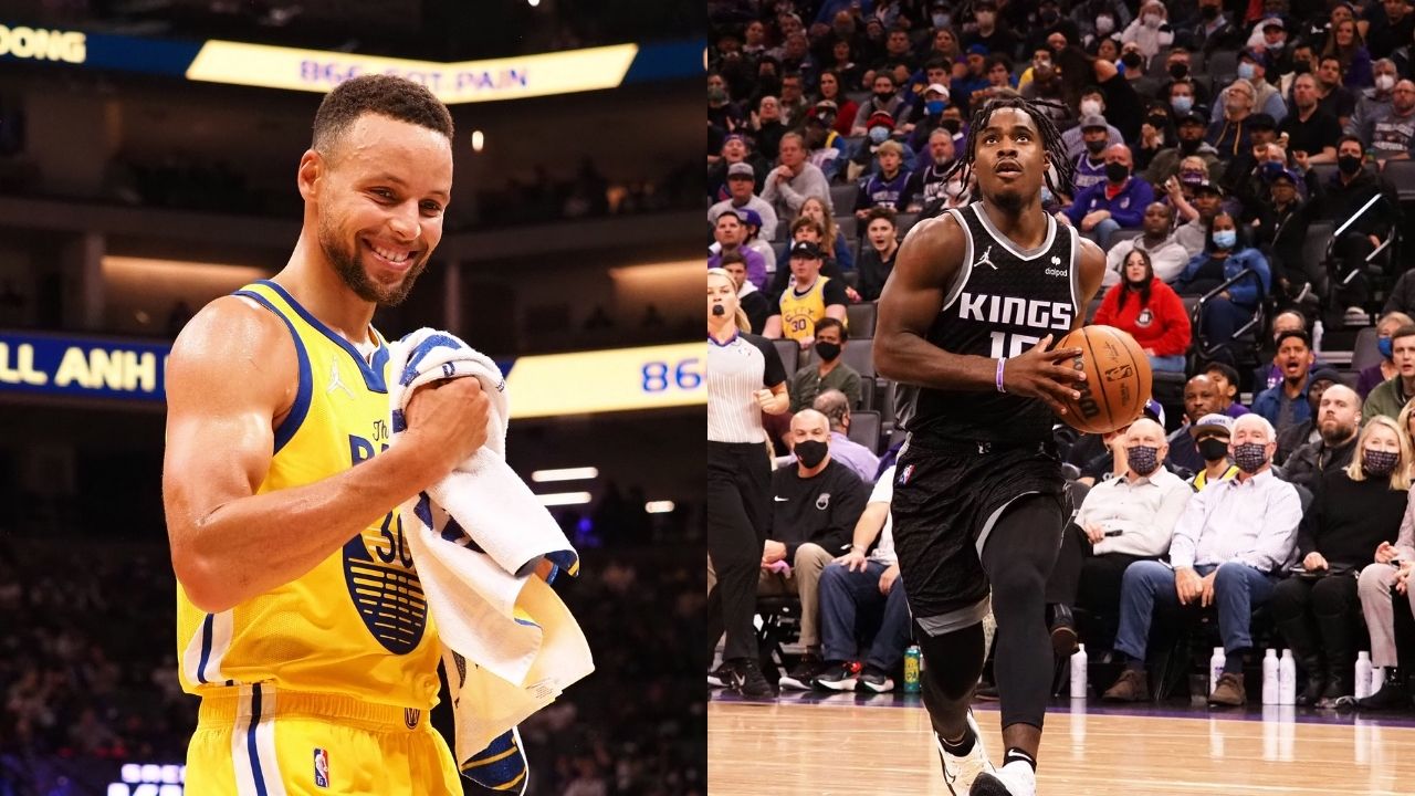 "You just hope that Stephen Curry misses, I mean, that's the game plan": Kings' rookie Davion Mitchell and the Warriors' superstar exchange praises for each-other after a well-fought game