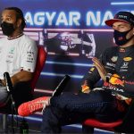 "I don't know why it is always brought up": Max Verstappen reacts angrily after reporter suggests possibility of a first lap crash with Lewis Hamilton