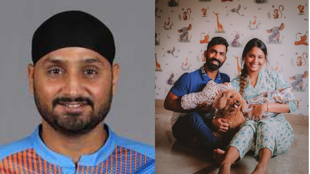 Harbhajan Singh tweet: Harbhajan Singh congratulates Dinesh Karthik and Dipika Pallikal on becoming parents to boy twins