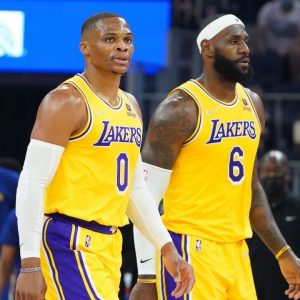 "Russell Westbrook and LeBron James already giving us a glimpse of what to expect this season": Skip Bayless mocks the Lakers' superstars for their poor showing against Stephen Curry and the Warriors