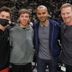 "I went to Milwaukee for the first NBA match of the season" - Charles Leclerc made the most of his time in Milwaukee and New York after missing his flight from Nice for the US Grand Prix