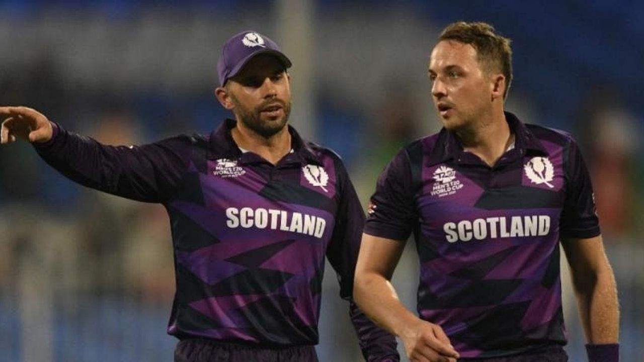 Why is Kyle Coetzer not playing today's T20 World Cup 2021 match between Namibia and Scotland?