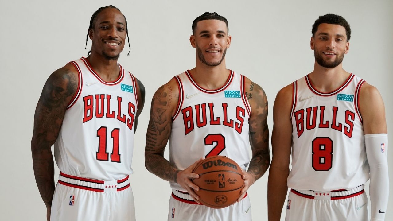 “We scouted Lonzo Ball last and he’s a hell of a shooter” Zach LaVine sings the newest Bulls star’s praise following impressive preseason debut