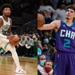 "He Can Get The House Of Highlights, We got the win": Marcus Smart responds to getting crossed over by LaMelo Ball in a Celtics OT win over the Hornets