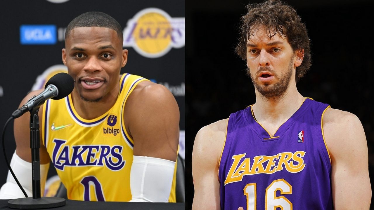 "Growing up, Pau Gasol was my favorite player, over Kobe Bryant": Lakers' Russell Westbrook pays his respect to the Spanish legend on his retirement