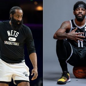 "We all love Kyrie Irving, but we've got a job to do": James Harden warns Nets superstar of the consequences of him not obeying New York City vaccine mandate