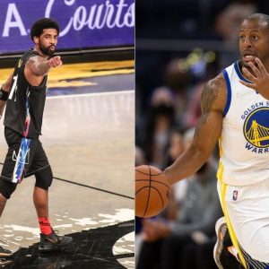 "Kyrie Irving ain't top 75? That's good, he's top 20 at least": Andre Iguodala heaps huge praise on Nets star after his omission from NBA 75 list