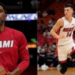 "Tyler Herro is just as good as Trae Young and Luka Doncic": Heat's legend Udonis Haslem & Shaquille O'Neal approves of the young Heat star's claim to be among the NBA's best talents