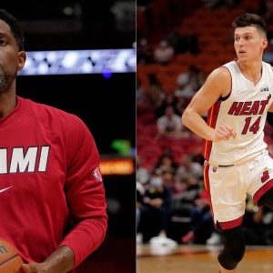 "Tyler Herro is just as good as Trae Young and Luka Doncic": Heat's legend Udonis Haslem & Shaquille O'Neal approves of the young Heat star's claim to be among the NBA's best talents