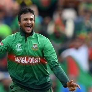 Shakib al Hasan surpassed the record of Lasith Malinga to become the highest wicket-taker of T20I cricket.