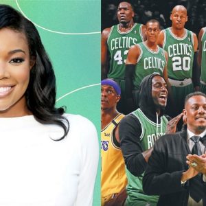 "Kevin Garnett, Paul Pierce, Rajon Rondo, and Ray Allen don't wanna admit it, but they kicked that sh*t off": Gabrielle Union-Wade fires at the '08 Celtics for not admitting they started the SuperTeam era