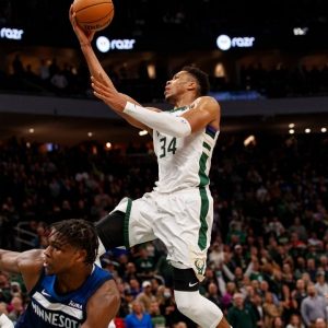 "Giannis Antetokounmpo just can't f**kin' be stopped, man!": Anthony Edwards delivers a shocking statement on the Bucks star despite recent win against reigning champions