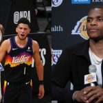 “Devin Booker really rocked the baby against Russell Westbrook”: Suns superstar mocks the Lakers guard by using his own celebration against him