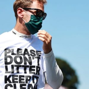 "Using bins makes life a lot easier" - Sebastian Vettel inspires his fans to follow in his footsteps at USGP