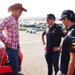 "Don't become a reserve driver"– Alex Albon jokes on himself in front of Sergio Perez and Max Verstappen before USGP race