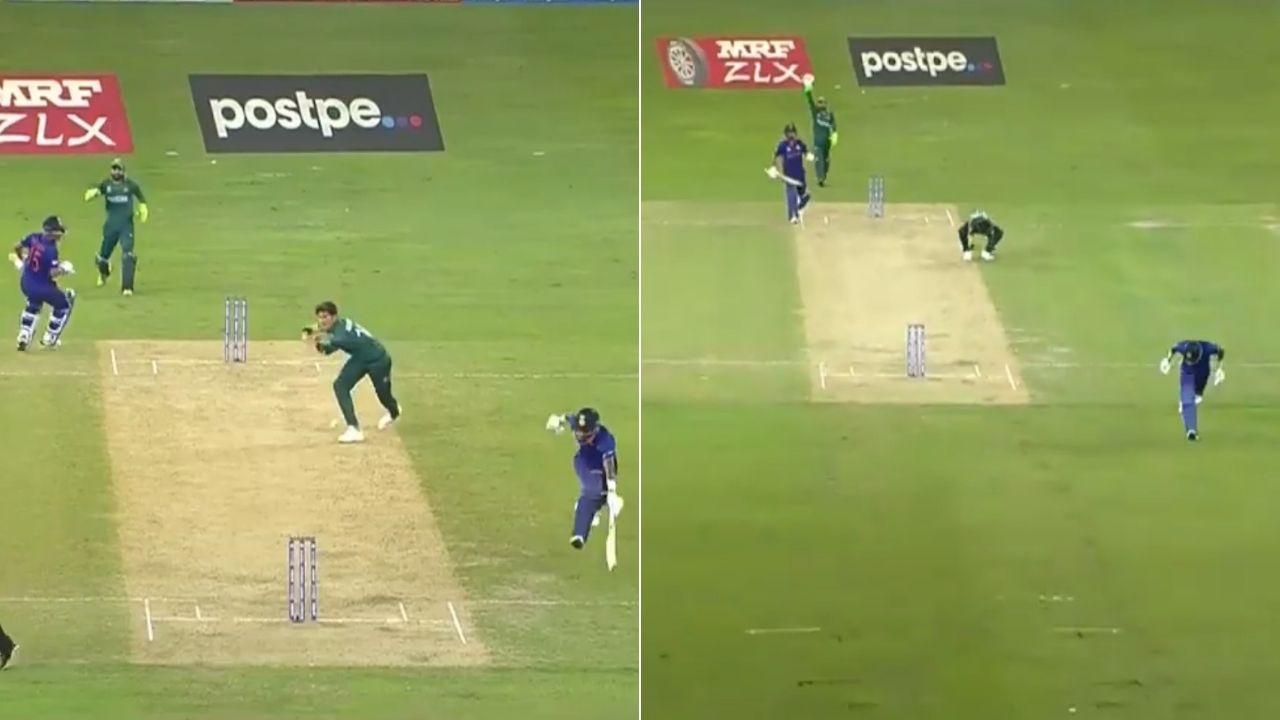 Overthrow in cricket: Shaheen Shah Afridi gifts four runs to Hardik Pandya and India in Dubai T20I