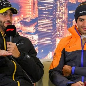 "I'm happy to be dirty": Daniel Ricciardo's cheeky reply to 'dirty' driving accusation by Carlos Sainz