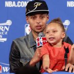 "You're too loud daddy! Be quiet!!": When Warriors' Stephen Curry got the spotlight stolen from him by his adorable daughter Riley Curry during the 2015 Playoffs