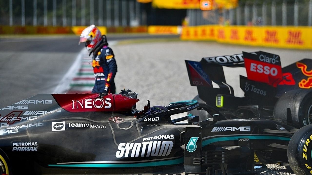 "I didn't expect Verstappen to check on me": Lewis Hamilton says he is not surprised that the Red Bull driver walked away from Monza crash without checking on him