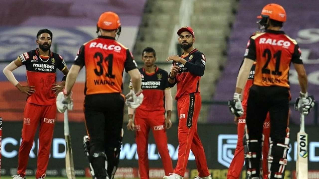RCB vs SRH Head to Head in IPL history | Royal Challengers Bangalore vs Sunrisers Hyderabad stats | IPL 2021 Match 52