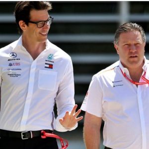 "Needles sufficiently terrify me" - Read how Mercedes boss Toto Wolff got McLaren counterpart Zak Brown to undertake tattoo challenge