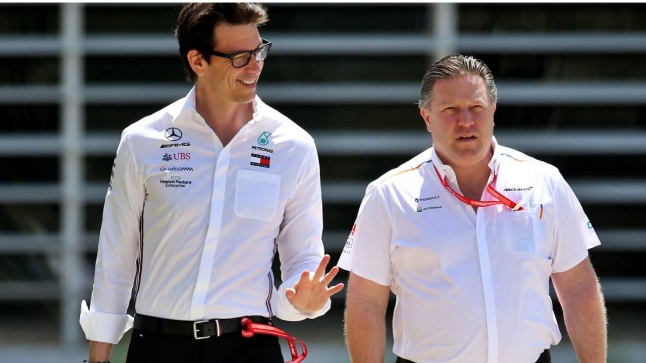 "Needles sufficiently terrify me" - Read how Mercedes boss Toto Wolff got McLaren counterpart Zak Brown to undertake tattoo challenge