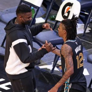 "I always knew Zion Williamson was going to have a busted knee!": Kendrick Perkins gloats on Twitter as fans start to believe it was Ja Morant to go first overall in the 2019 draft