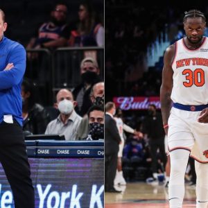 "Tom Thibodeau will kill me if he sees this, but he's really soft, man!": Julius Randle relishes talking about his Knicks head coach on the JJ Redick Podcast