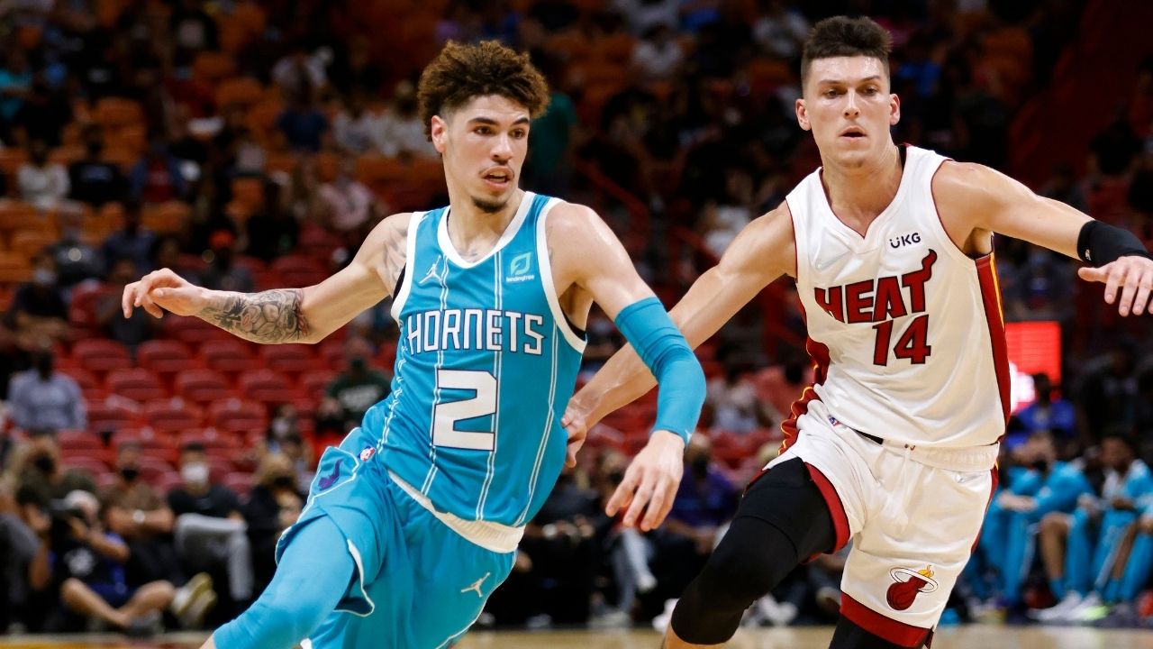 "LaMelo Ball's bounce is getting Michael Jordan type scary!": Charlotte Hornets star shows off why the rest of the NBA needs to be afraid, during recent public scrimmage